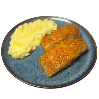 Gołąbki z ziemniakami tłuczonymi