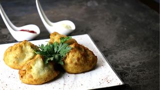 Манты жареные