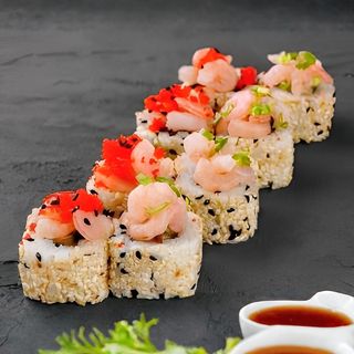 Спайсі рол з креветкою