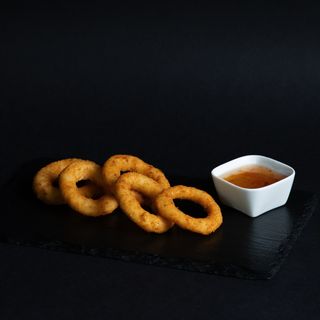 Panierowane krążki cebulowe 5 szt.