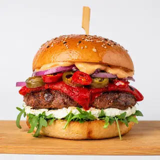 Peppers burger