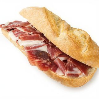 Bocadillo de jamón ibérico