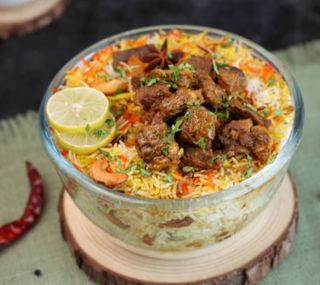 Mbuzi (goat)  Biryani