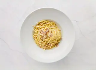 Spaghetti A La Carbonara