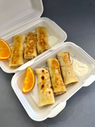 Naleśniki z jabłkiem prażonym 3szt