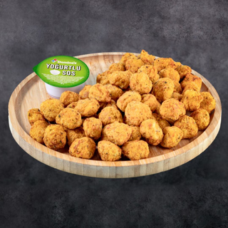 ქათმის ბურთულები 300 გრამი + იოგურტ სოუსი