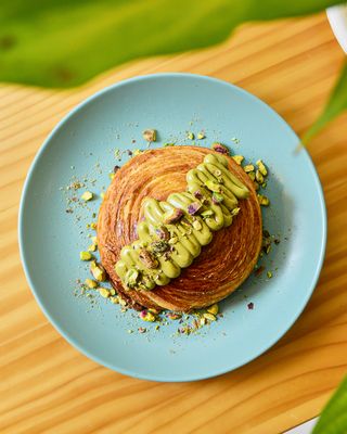 Croissant Crema De Pistacho