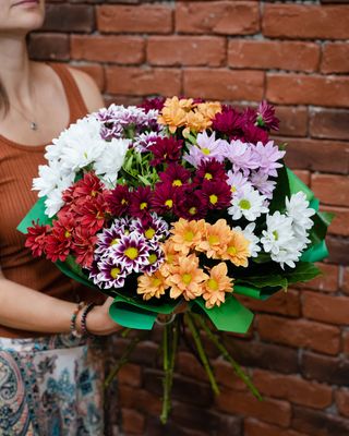 Buchet 11 Crizanteme