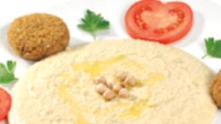 Menù falafel con hommos