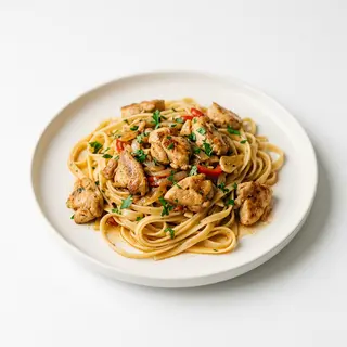 Tallarines Con Pollo