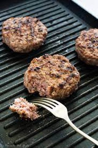 Hamburger di Chianina 230 gr, con Contorno e Pane