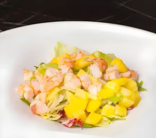 Insalata con gamberi