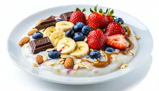 Porridge proteico
