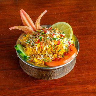 Legumes Biryani ( vegetable biryani