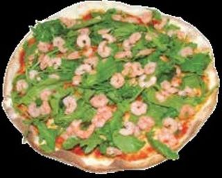 Gamberetti e rughetta