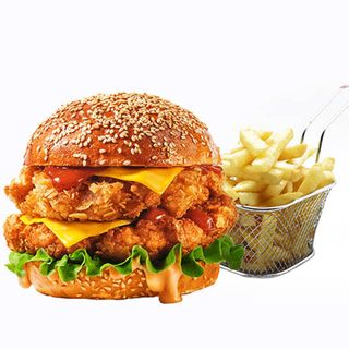 Double Crispy Burger