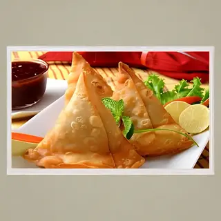 მცენარეული სამოსა - Veg Samosa one piece