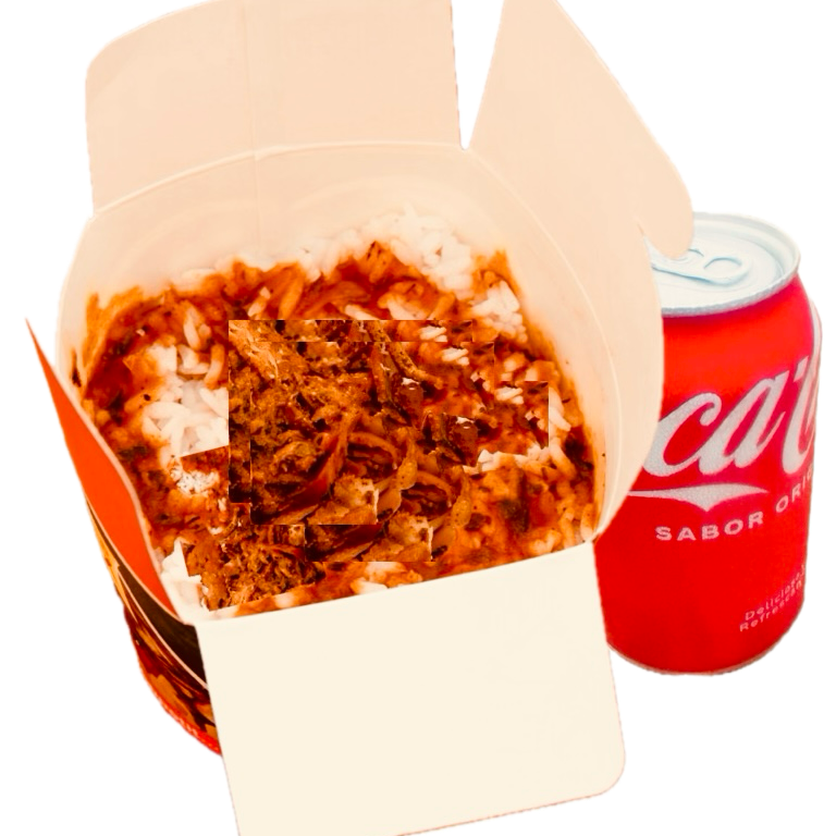 Menú Arroz Con Kebab