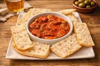 Magro con tomate