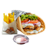 Makloub Escalope + Frites