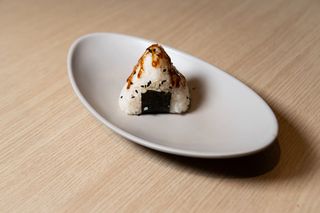 Onigiri tempura di gamberoni