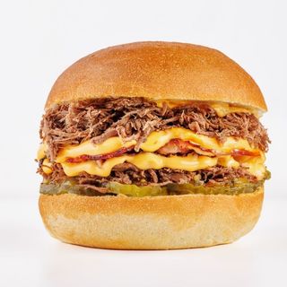 Pulled beef burger 520g