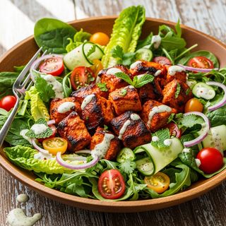 Insalata con pollo tikka