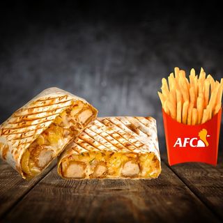 Crispy Chicken Tacos + Frites