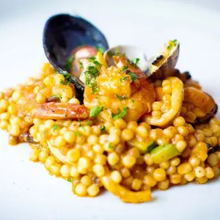 Fregula ai frutti di mare 