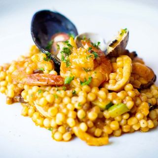 Fregula ai frutti di mare 