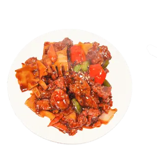65.Ternera Con Salsa De Ostras