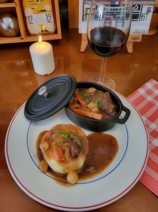 Le Fameux Bœuf Bourguignon Aux 3 Viandes