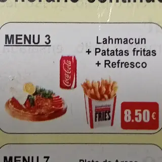 Menú 3