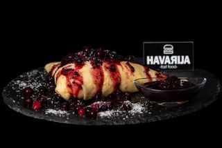 Palačinka sa džemom od aronije