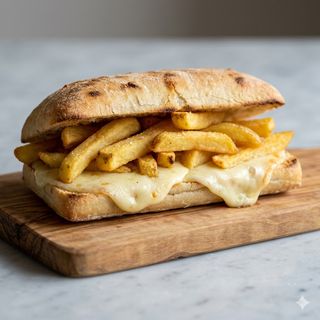 Formaggio, patatine