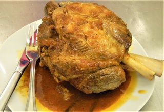 Menu codillo individual