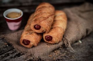 Lisnato sa hrenovkom