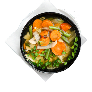 Zupa Hun Tun z pierożkami 