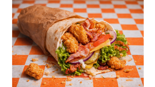 BBQ Fully Filled Wrap