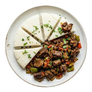 Goat's Meat Dry Fry