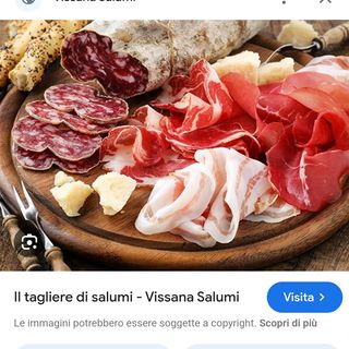 Tagliere salumi misti 4 tipologie