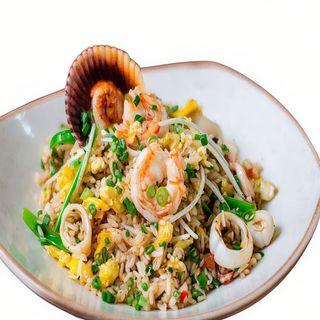 Arroz Chaufa De Mariscos