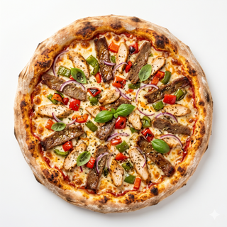 Pizza shawarma (33 cm.)