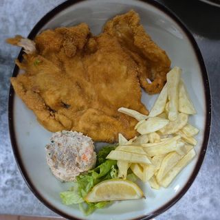 NR. 4 Pechuga de Pollo Empanada 