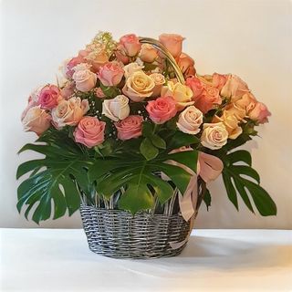 Cesta de Rosas Premium