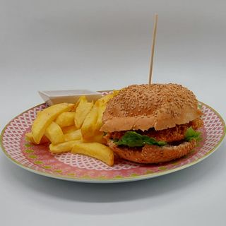 Hamburguesa Macpollastre