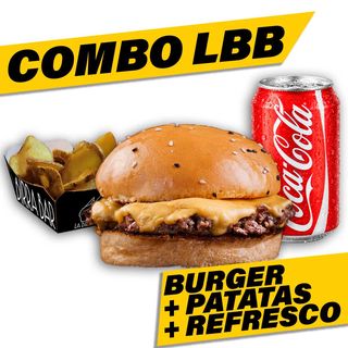 Combo LBB: Burger + Patatas + Bebida