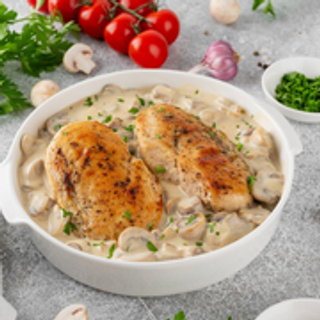 Plat Poulet À La Crème