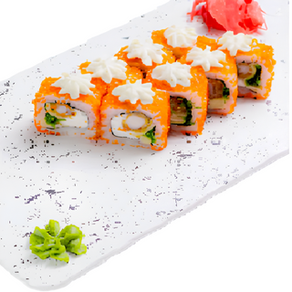 Ролл Калифорния с креветками