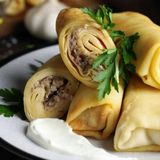 Млинці з м'ясом